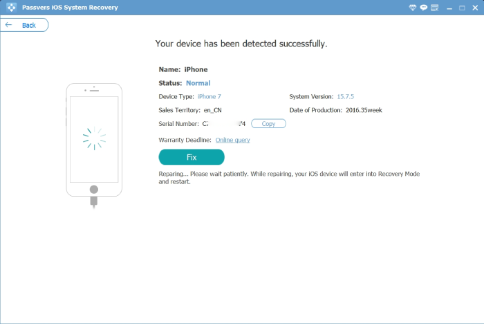 iOS System Free Quick Fixing